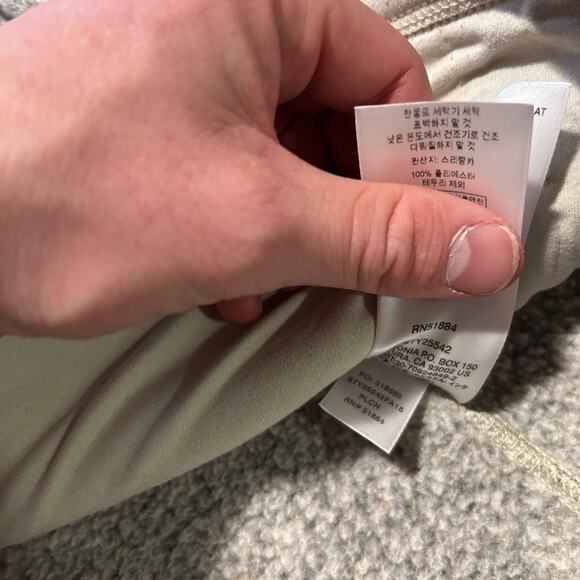 Women’s Patagonia Pelican Gray Gold Zip Better Sweater Fleece Jacket Sz Medium - Picture 6 of 8